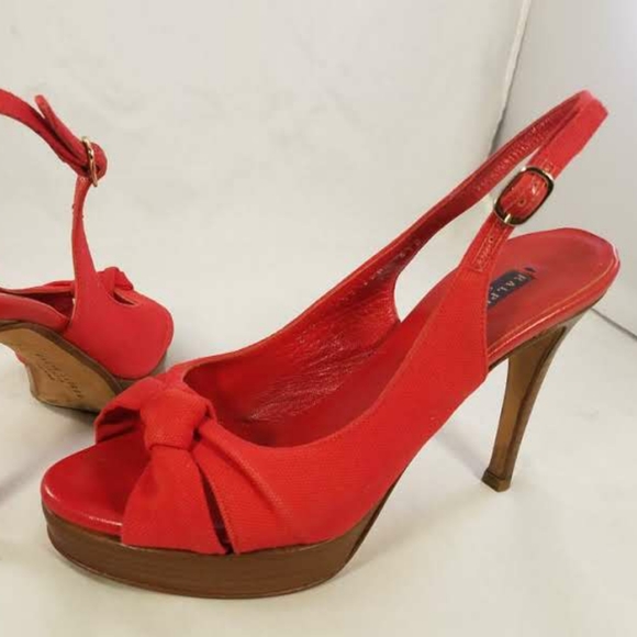Ralph Lauren Shoes - Ralph Lauren espadrilles heels pumps sz 9